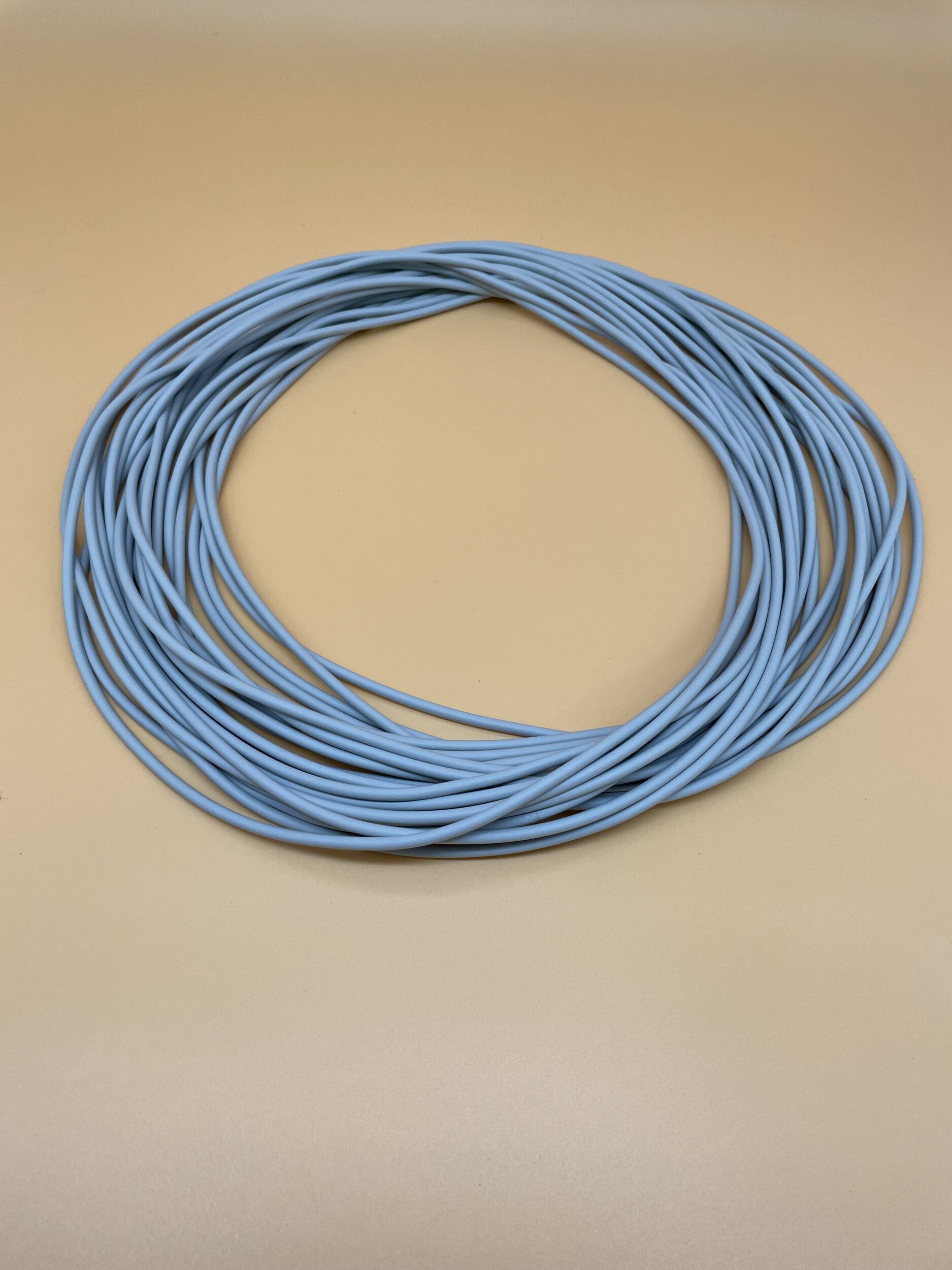 Rundschnur Moosgummi 3 mm, zum Ring verklebt